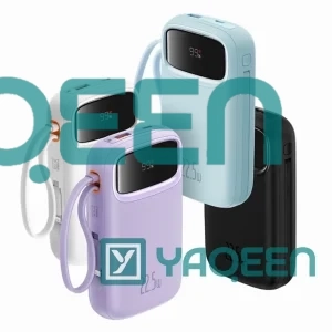Baseus Comet Series 22.5W 20000mAh Dual Cable Digital Display Power Bank