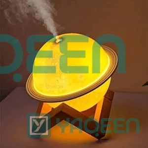 Portable Colorful Ambient Light Planet Humidifier 200ml