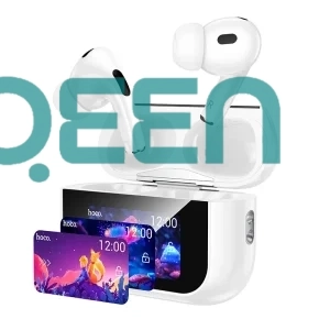 Hoco EW79 Bright ANC Touch Screen Bluetooth Earbuds – White